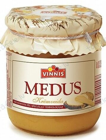 Krēmveida medus 0.5 kg Vinnis